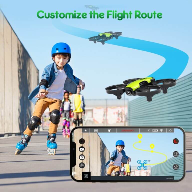 Loolinn | Drone for kids with camera- Mini Drone, FPV Real-Time ...